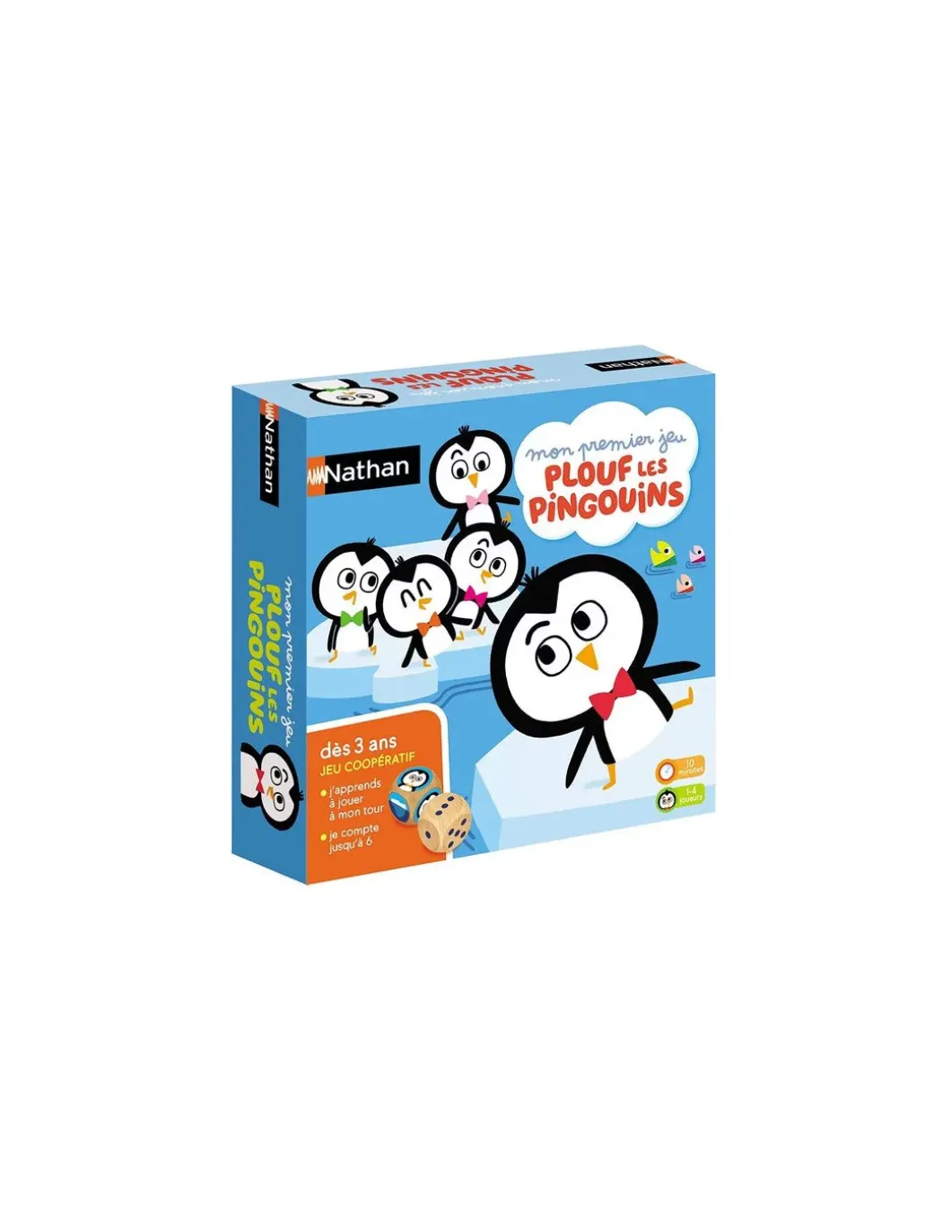 Mon premier jeu Plouf les pingouins - Nathan