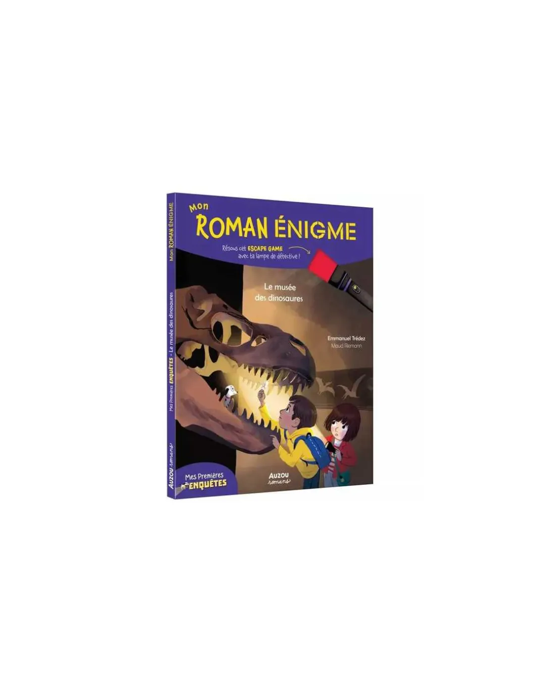 Mon roman énigme - le musée des dinosaures - Auzou