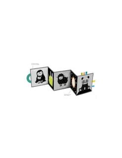 Mon tout premier livre en tissu en noir et blanc - Auzou
