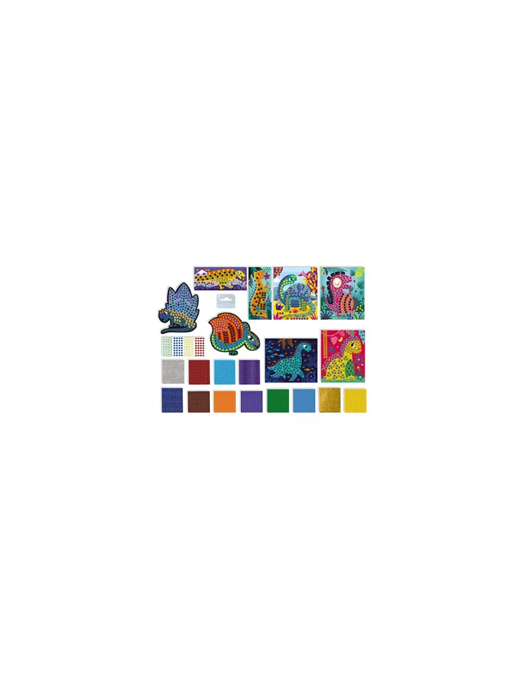 Mosaiques Dinosaures - Les ateliers du calme Janod
