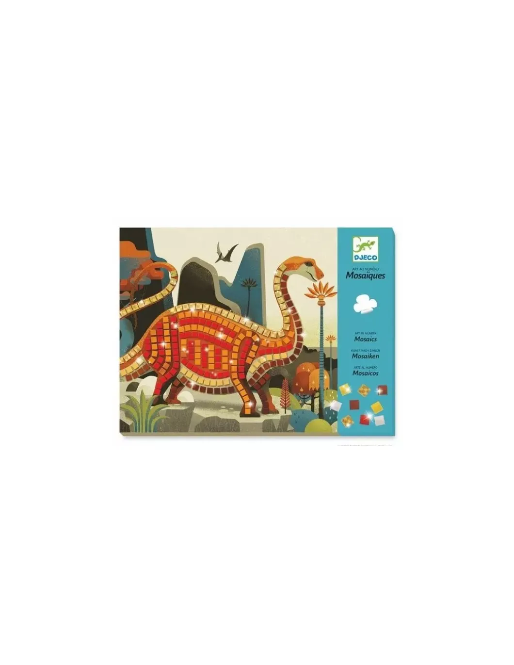 Mosaïques dinosaures - Djeco