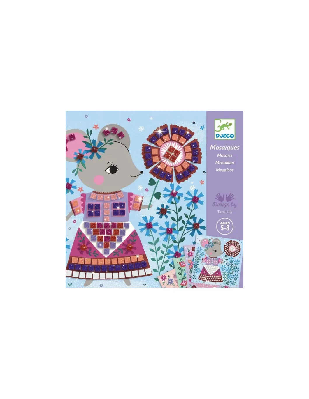Mosaïques Lovely pets - Djeco