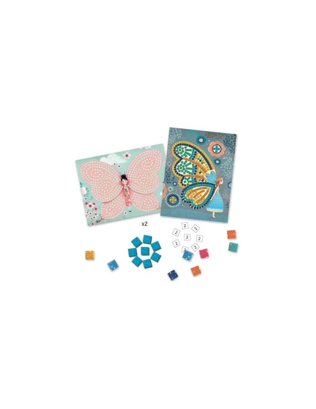Mosaïques papillons - Djeco
