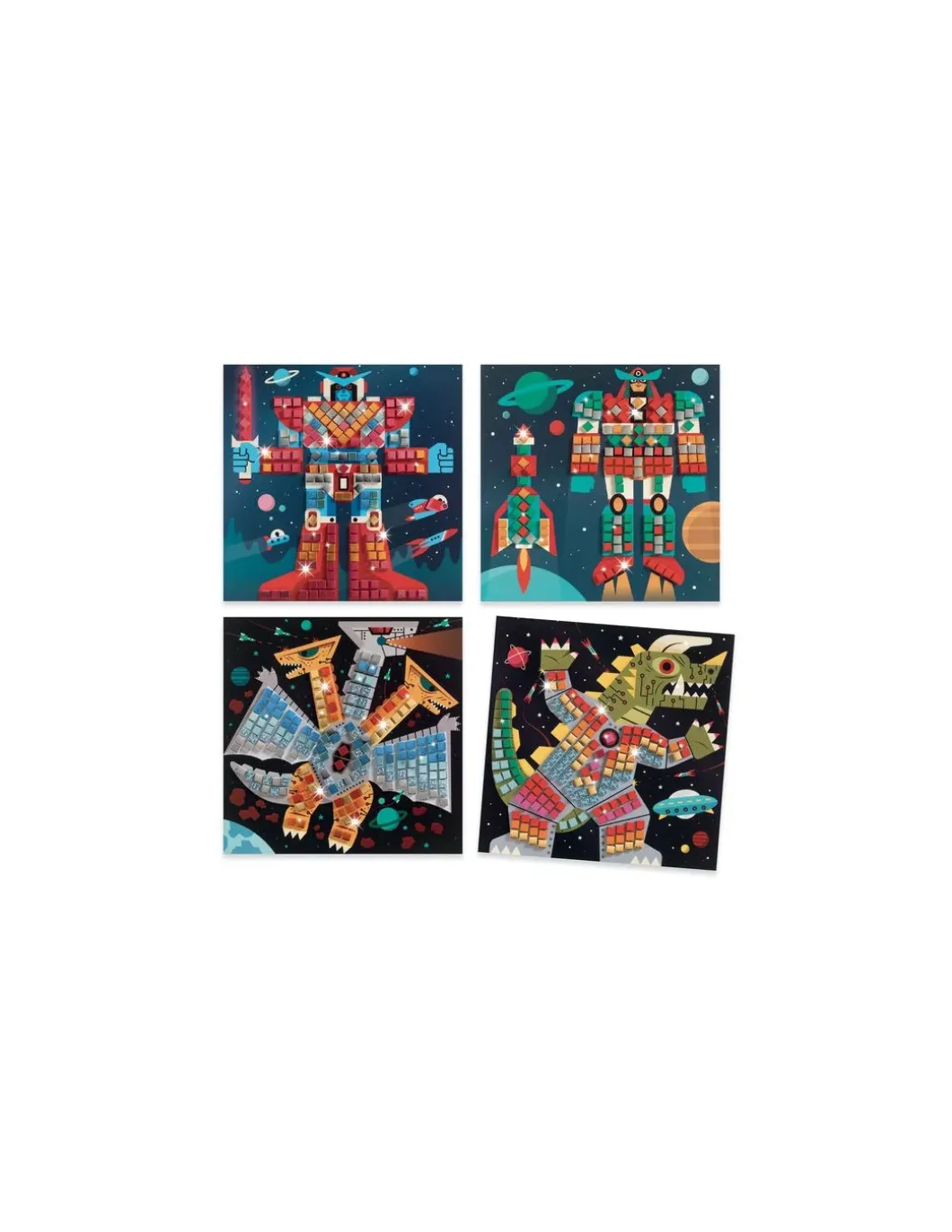 Mosaïques Space battle - Djeco