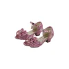 Mules à Nœuds et Paillette Rose 3 - 4 ans - Labay