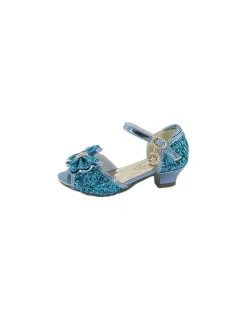 Mules à Nœuds et Paillette bleu 5 - 7 ans - Labay