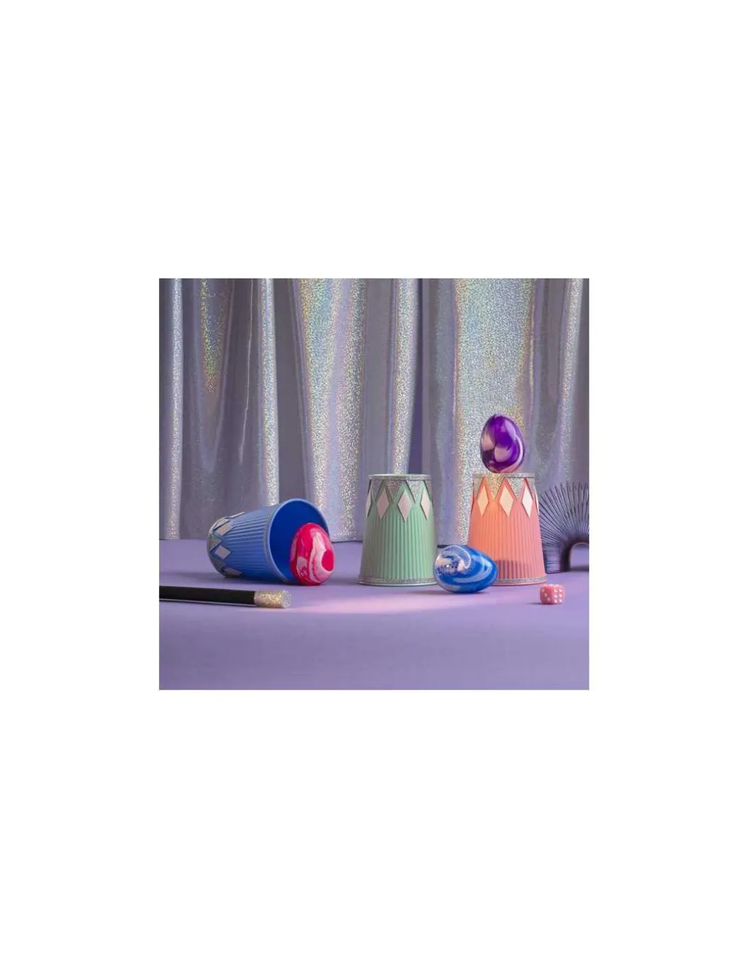 Oeuf de dragon rose rebondissant - Moulin Roty