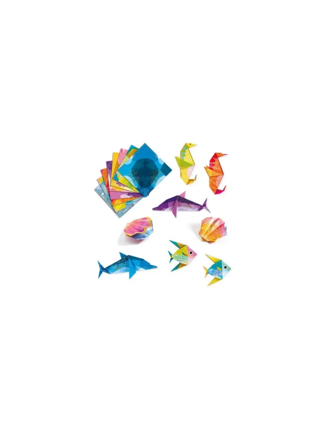 Origami animaux marins - Djeco