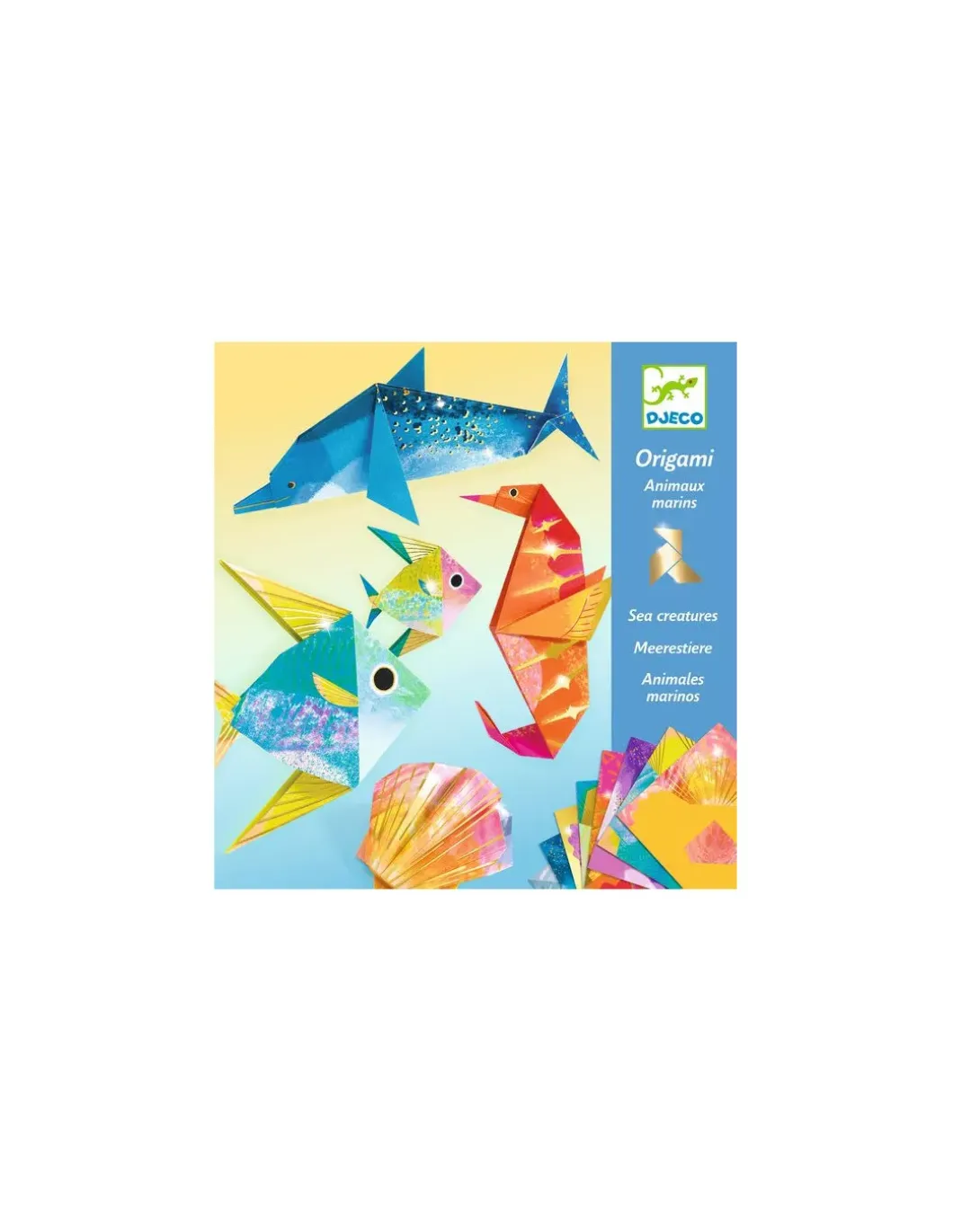 Origami animaux marins - Djeco