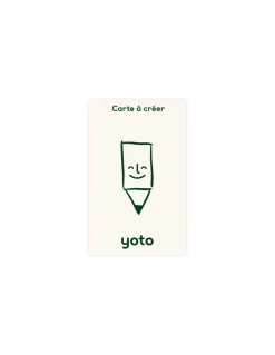 Pack de 5 cartes à créer - Yoto