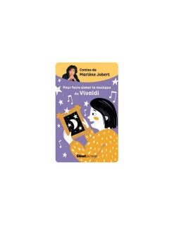 Pack de 8 cartes Yoto - Les contes et grandes musiques de Marlène Jobert