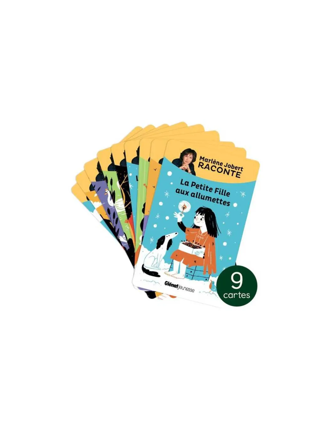 Pack de 9 cartes Yoto - Marlène Jobert raconte Les contes d'Andersen