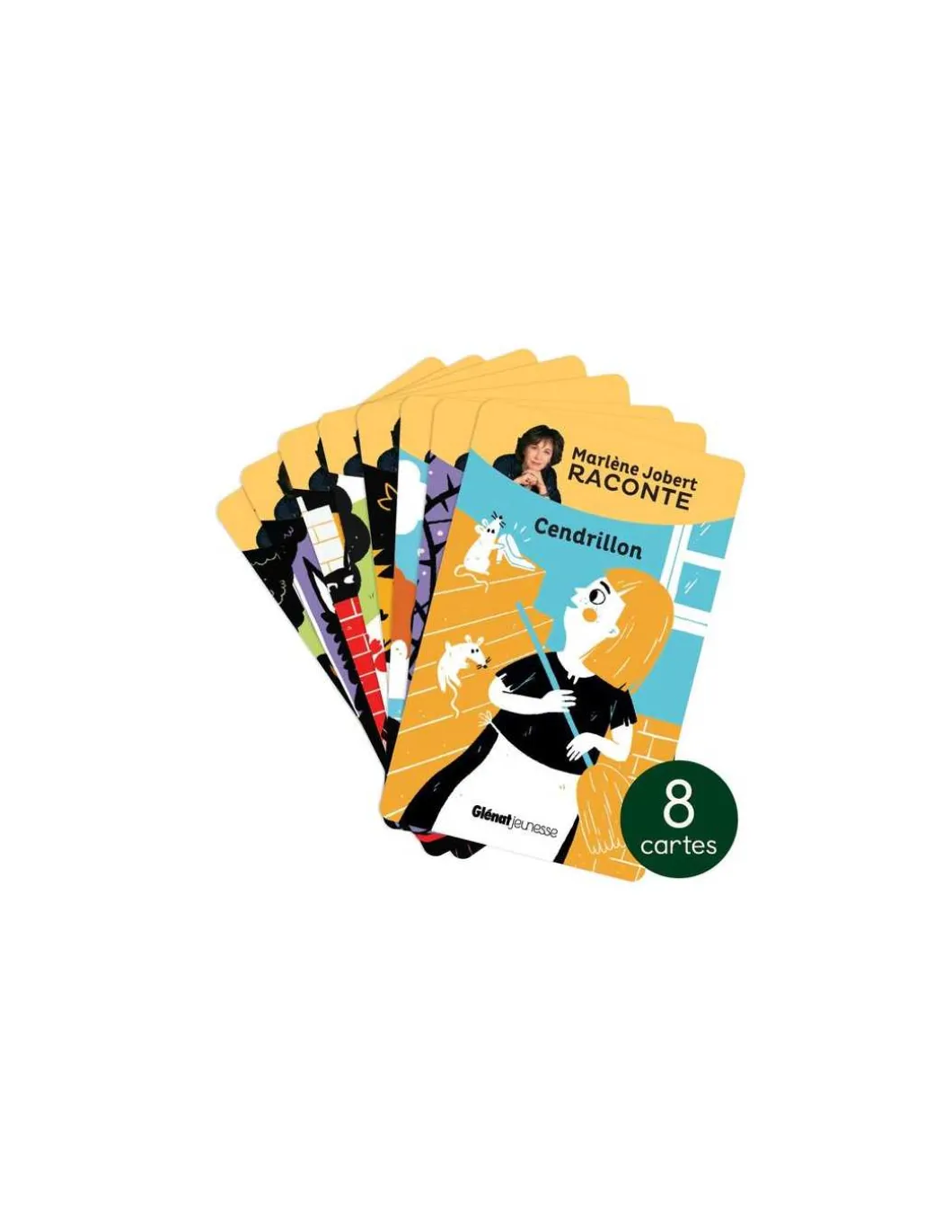 Pack de 8 cartes Yoto - Marlène Jobert raconte Les contes de Perrault