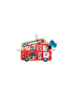 Panneau d'activités camion de pompier - Lilliputiens