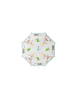 Parapluie animaux et transports transparent et magique - Little L