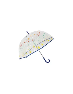 Parapluie cloche gouttes transparent et magique - Little L