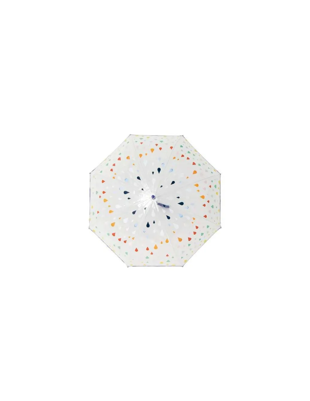 Parapluie cloche gouttes transparent et magique - Little L