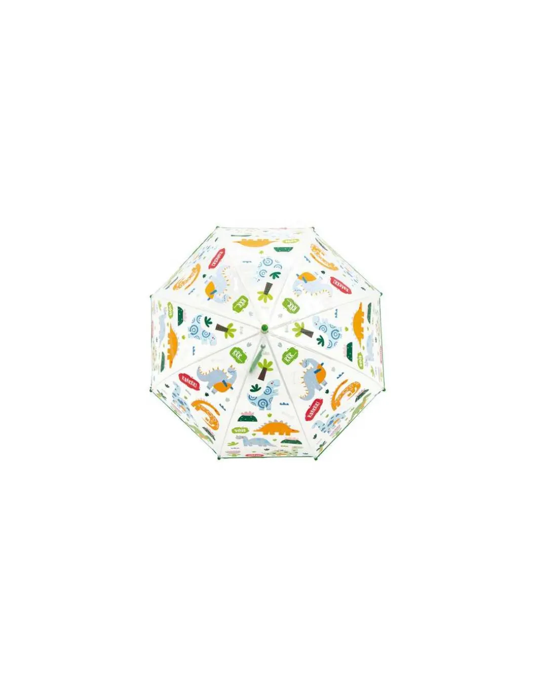 Parapluie dinosaures transparent et magique - Little L