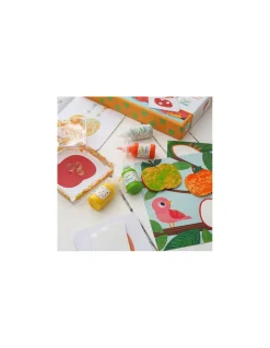 Peindre avec des billes nature multicolore - Djeco