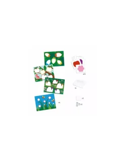 Peindre avec des billes nature multicolore - Djeco