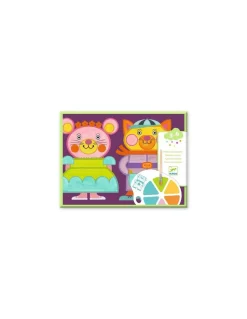Peinture à la palette Les Joufflus - Djeco