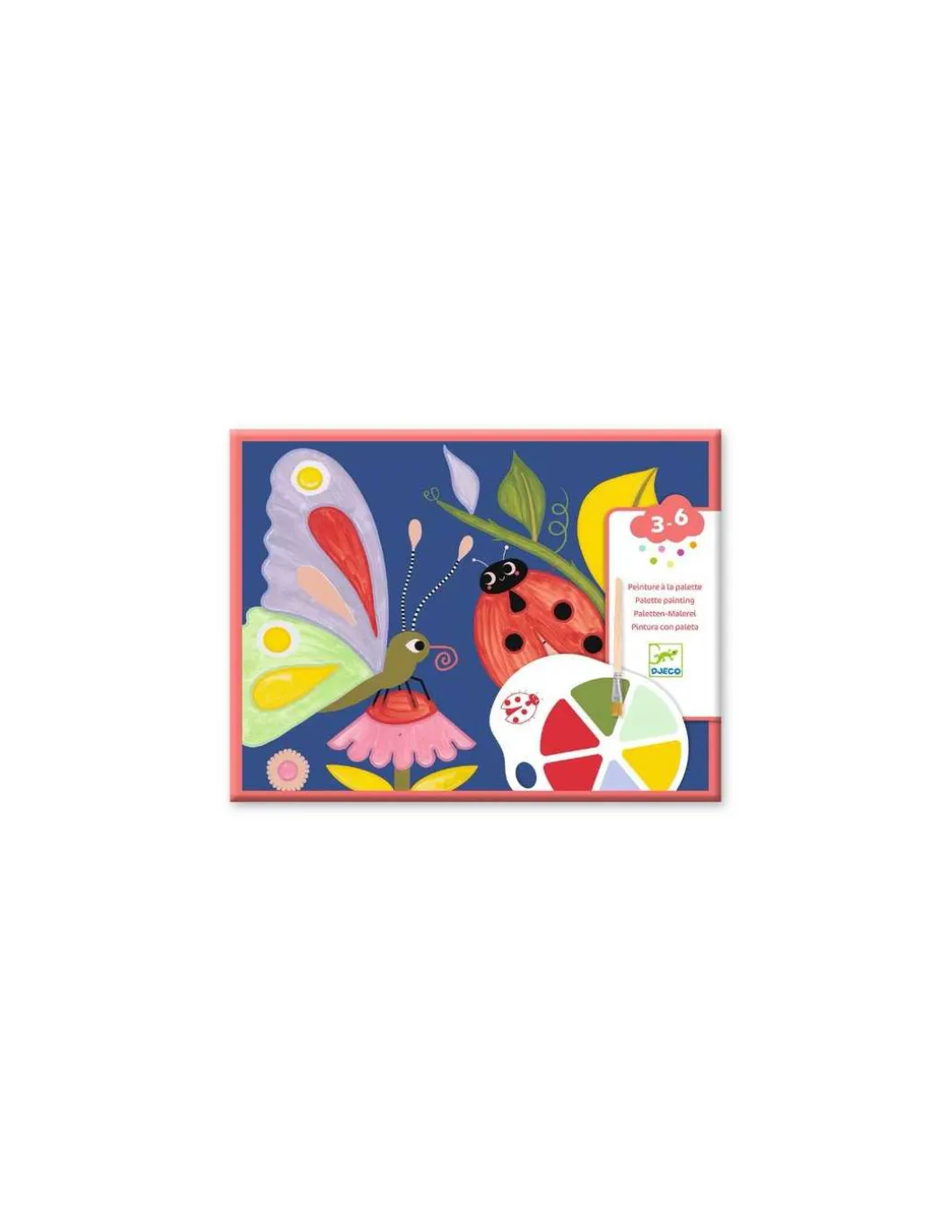 Peinture à la palette Les Petites Bêtes - Djeco