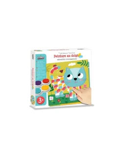Peinture au doigt adorables compagnons - CréaLign'