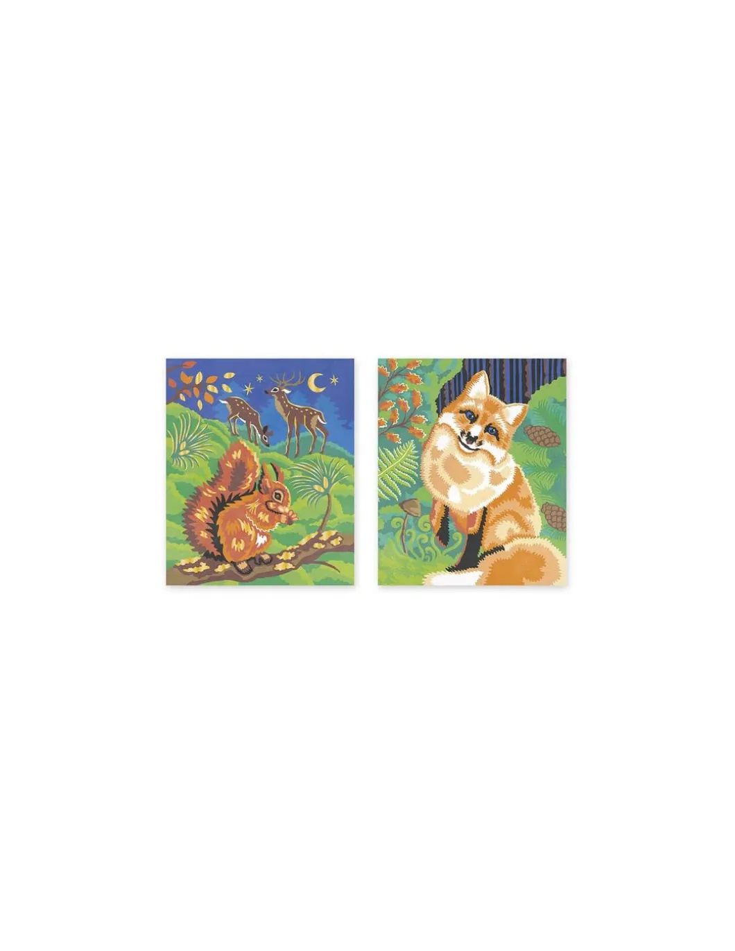 Peinture au numéro animaux de la forêt - Janod