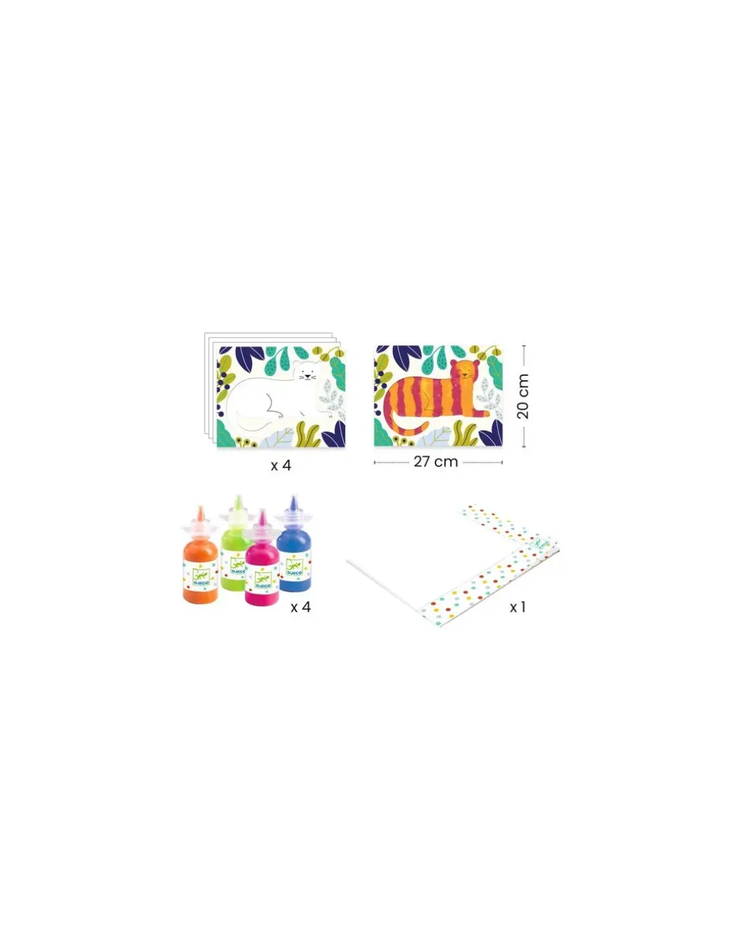 Peinture Barbouille et beau - Djeco