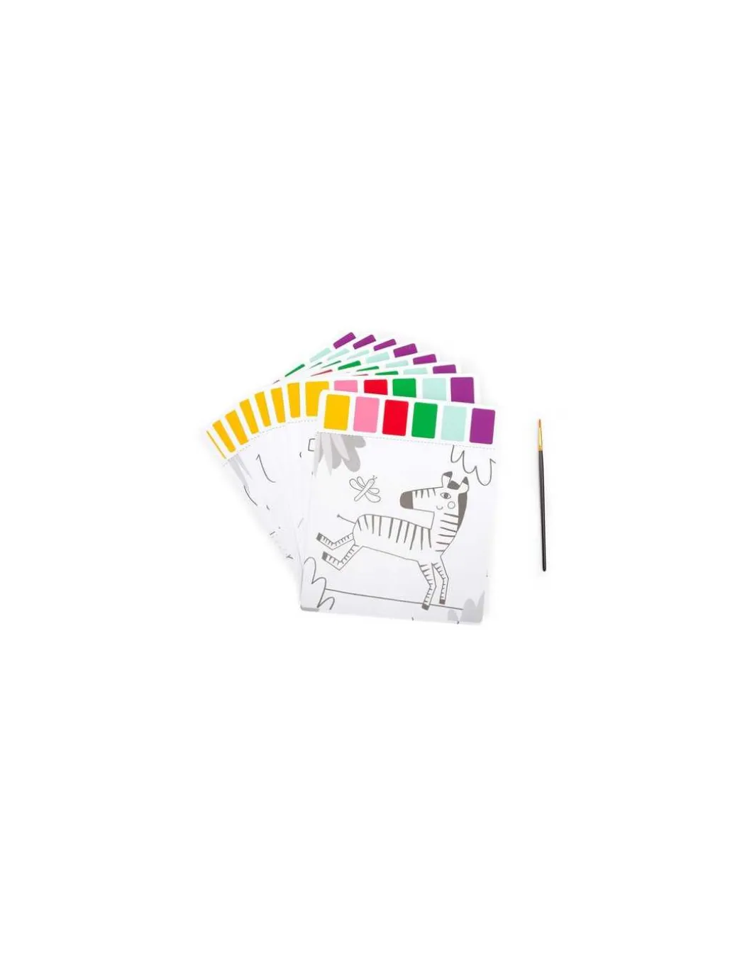 Peinture palette magique Les Toupitis - Moulin Roty