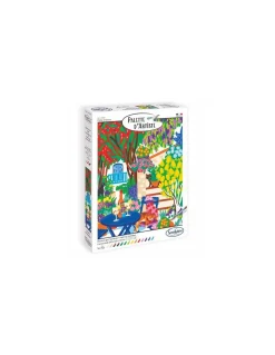 Peinture par numéros Patio Andalou Palette d'artiste - Sentosphère