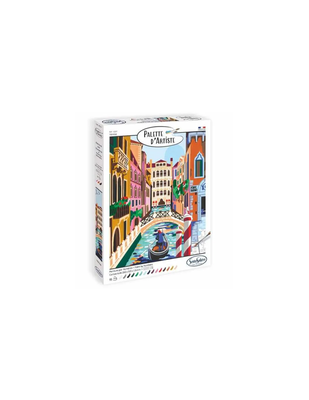 Peinture par numéros Venise Palette d'artiste - Sentosphère