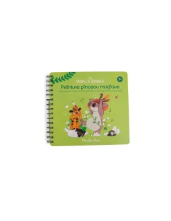 Peinture pinceau magique Dans la jungle - Moulin Roty