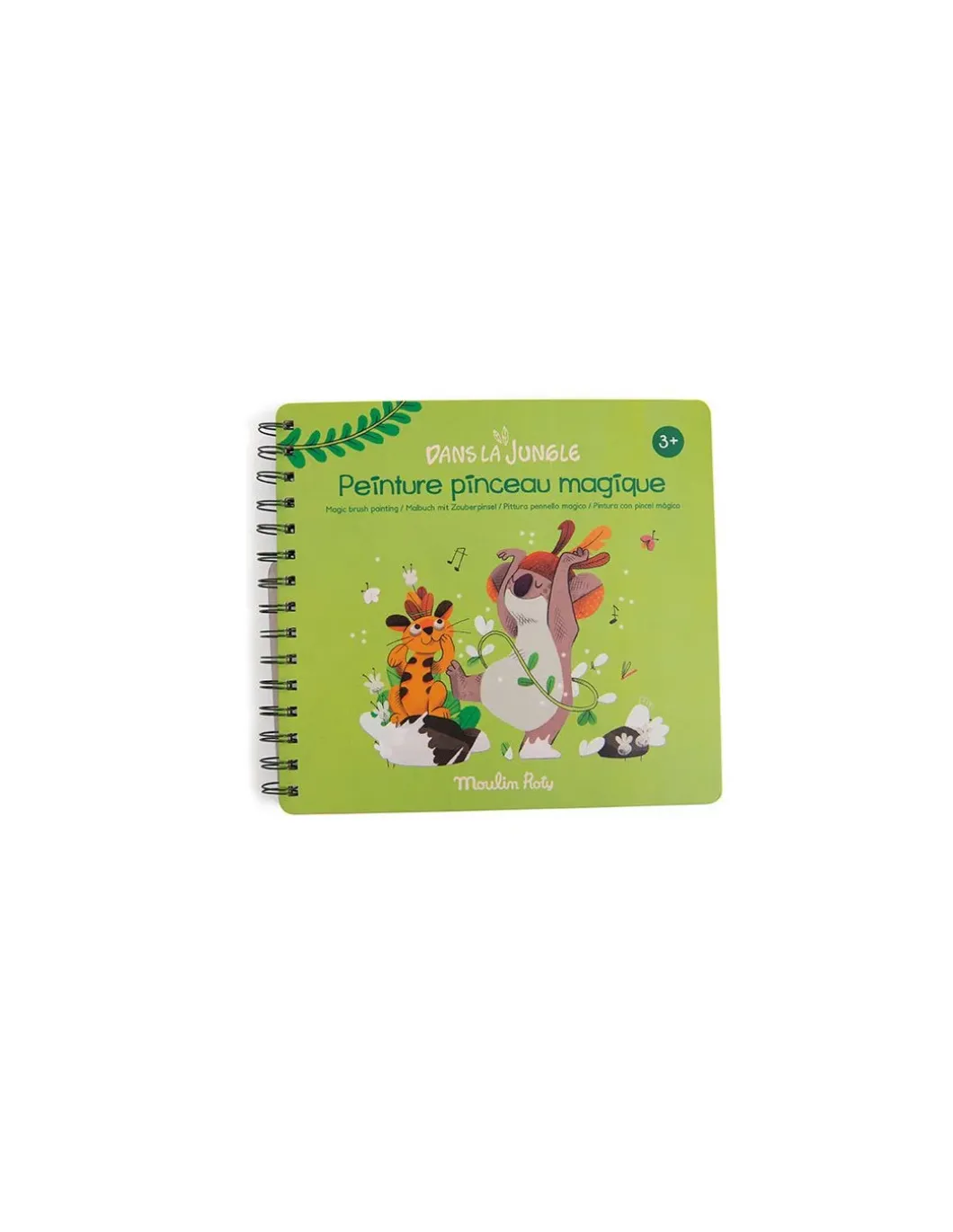 Peinture pinceau magique Dans la jungle - Moulin Roty