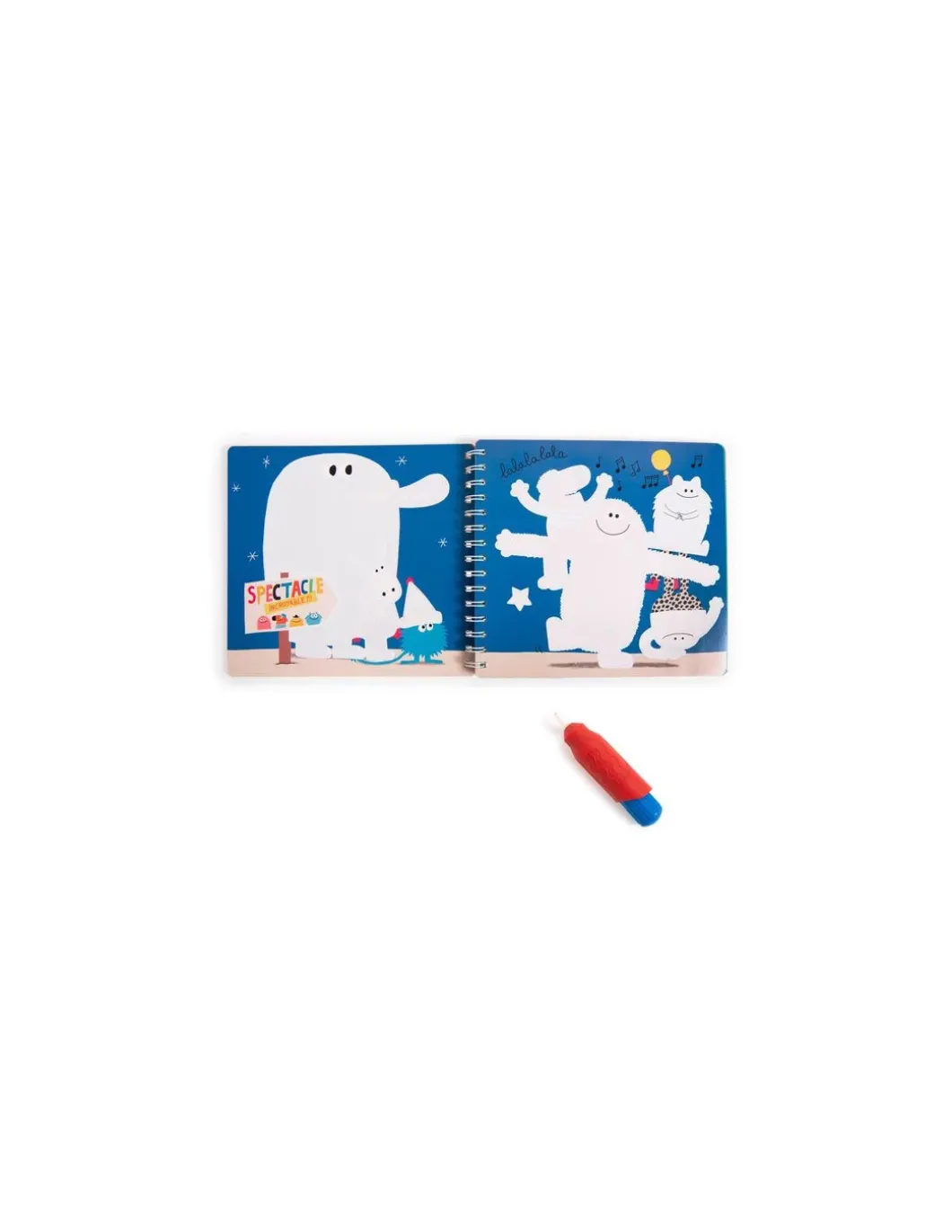 Peinture pinceau magique Les Schmouks - Moulin Roty
