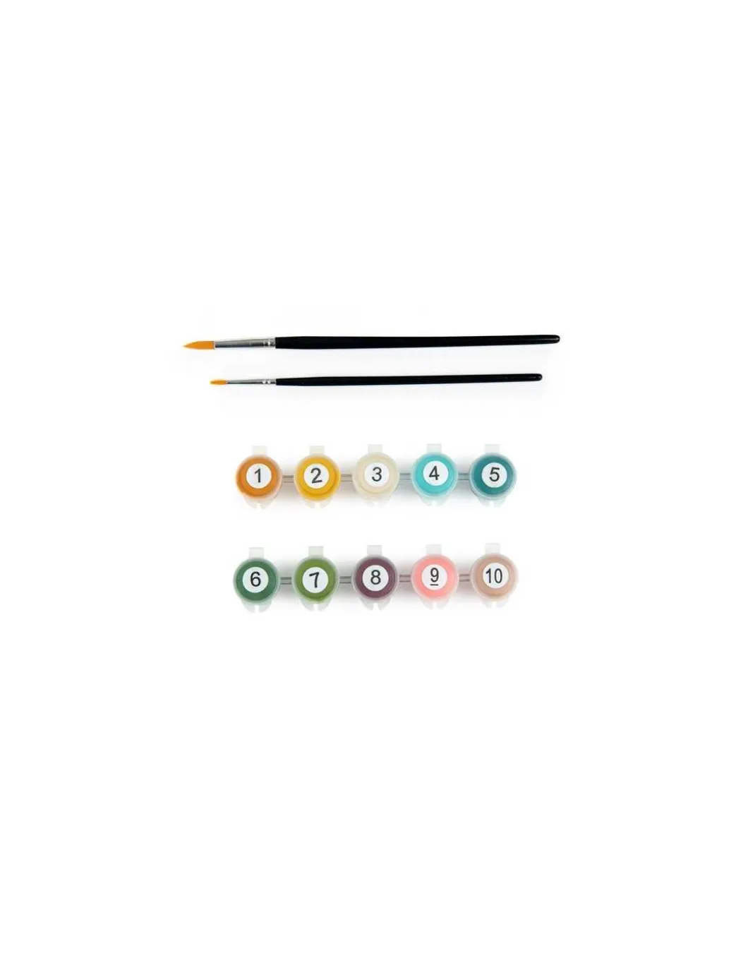 Peintures au numéro Les Rosalies - Moulin Roty