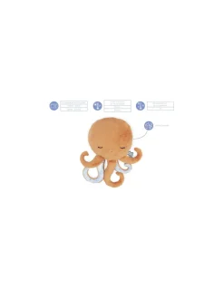 Peluche bien-être poulpe Petit calme - Kaloo