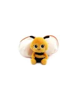 Peluche Buzzet l'abeille mandarine - Flipetz by Déglingos