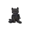 Peluche Chat Méloé 37 cm Anthracite - Maïlou Tradition