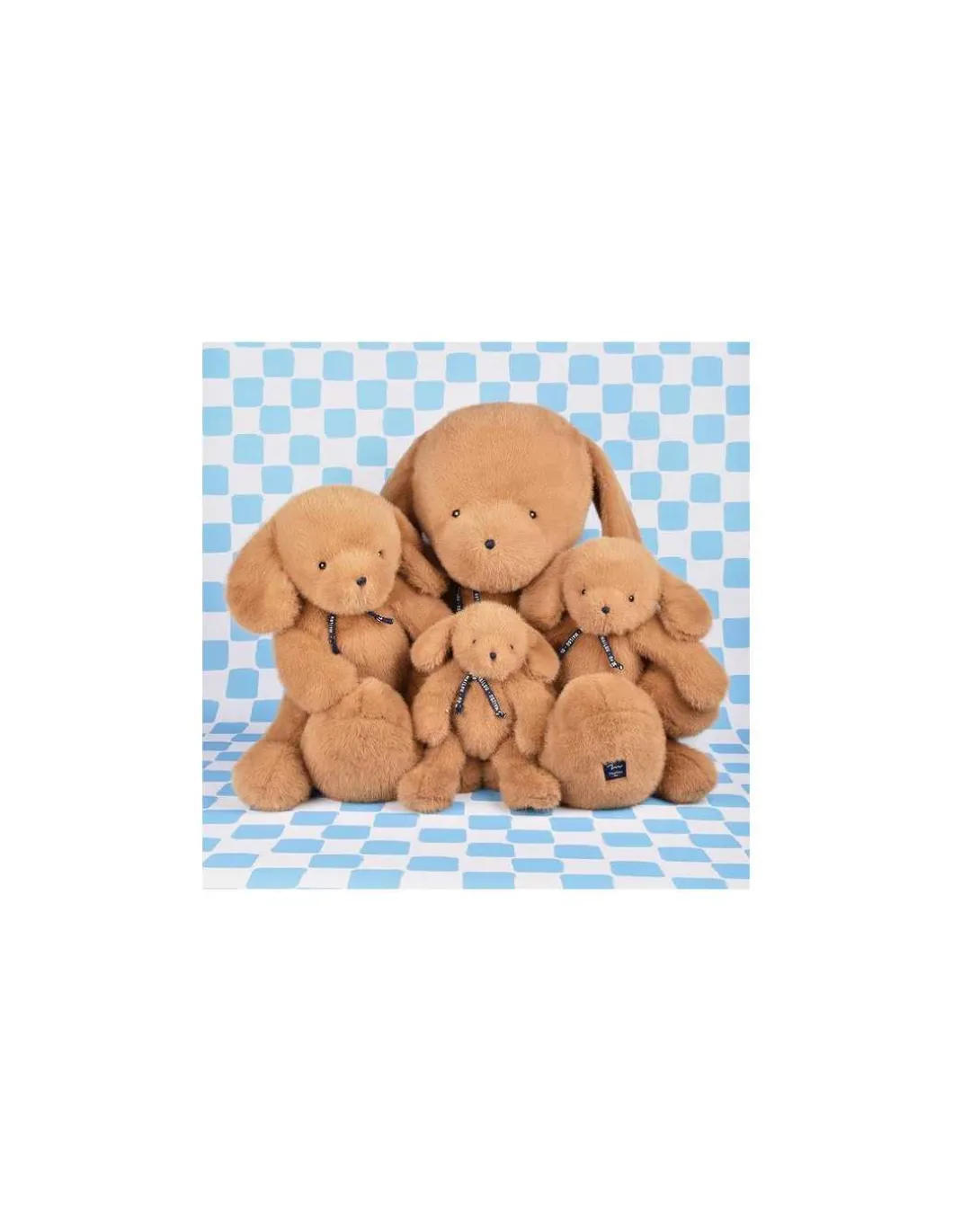 Peluche chien caramel 30 cm Sowen - Maïlou Tradition