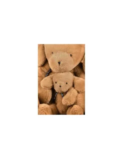 Peluche chien caramel 30 cm Sowen - Maïlou Tradition