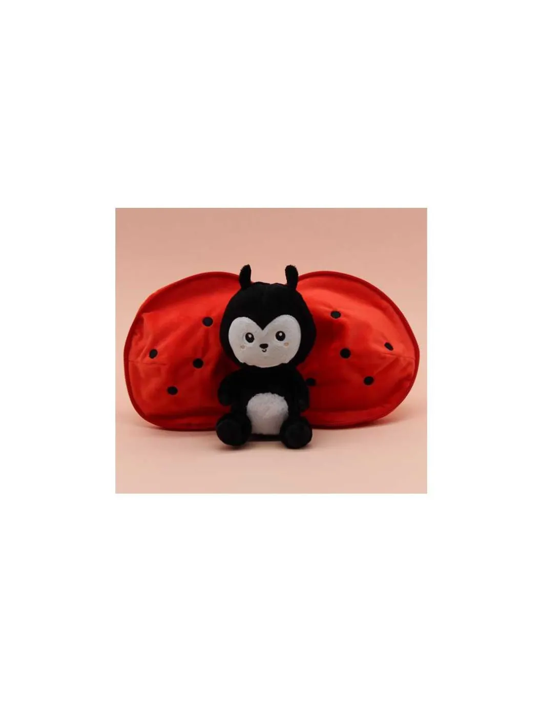 Peluche Comet la coccinelle tomate - Flipetz by Déglingos