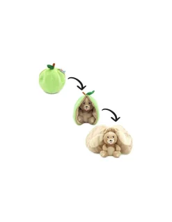 Peluche Crocket le chien pomme - Flipetz by Déglingos