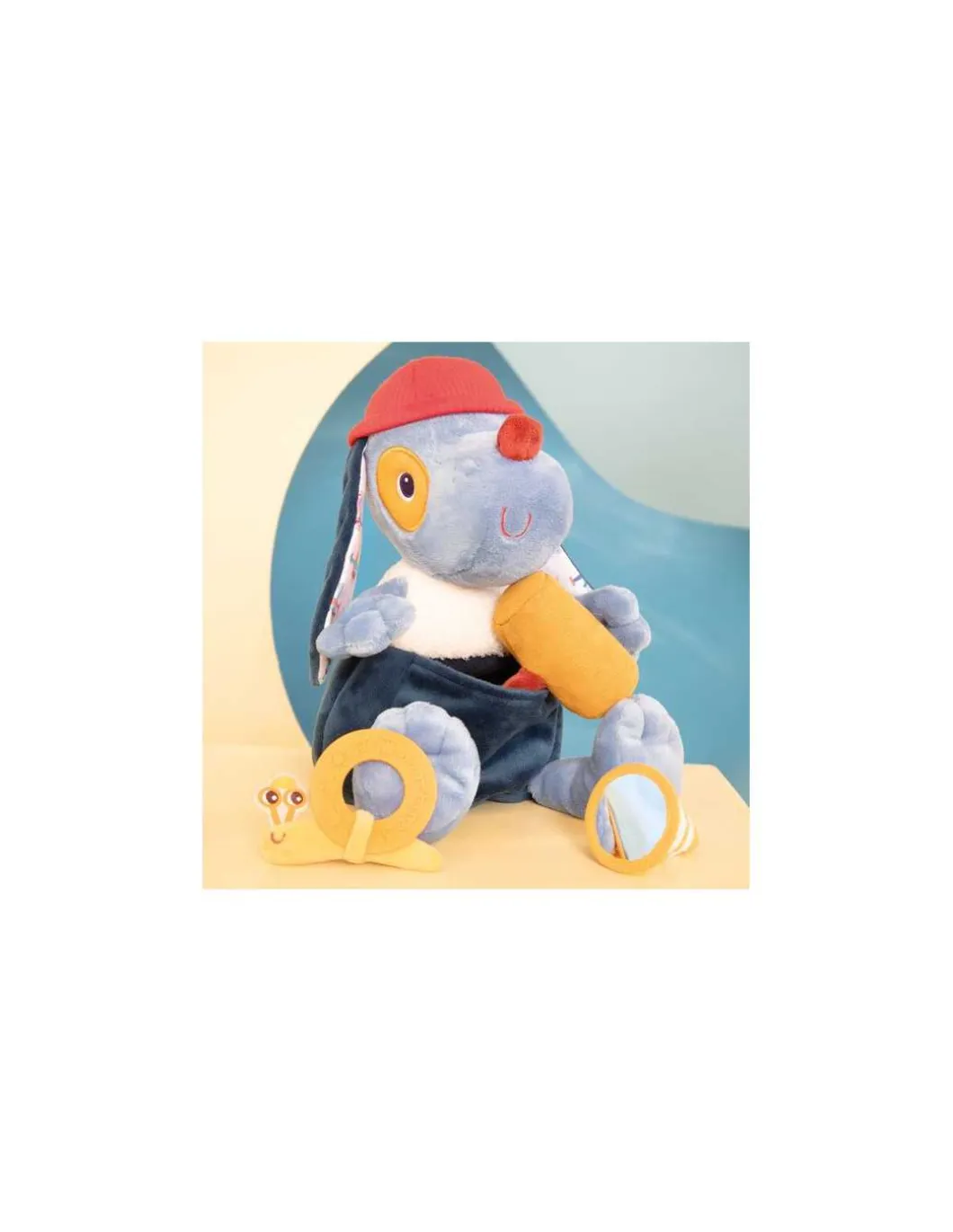 Peluche d'activités Jules bricoleur surprise - Lilliputiens