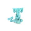 Peluche Dimoitou l'éléphant aqua - Les Ptipotos by Déglingos
