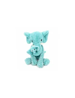 Peluche Dimoitou l'éléphant aqua - Les Ptipotos by Déglingos