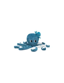 Peluche Filou la pieuvre bleu - Les Ptipotos by Déglingos
