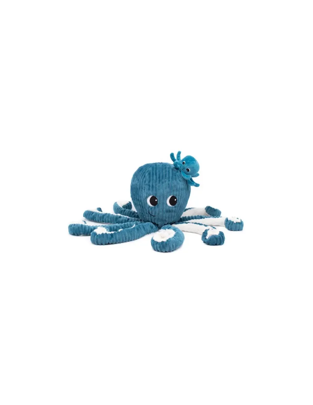 Peluche Filou la pieuvre bleu - Les Ptipotos by Déglingos