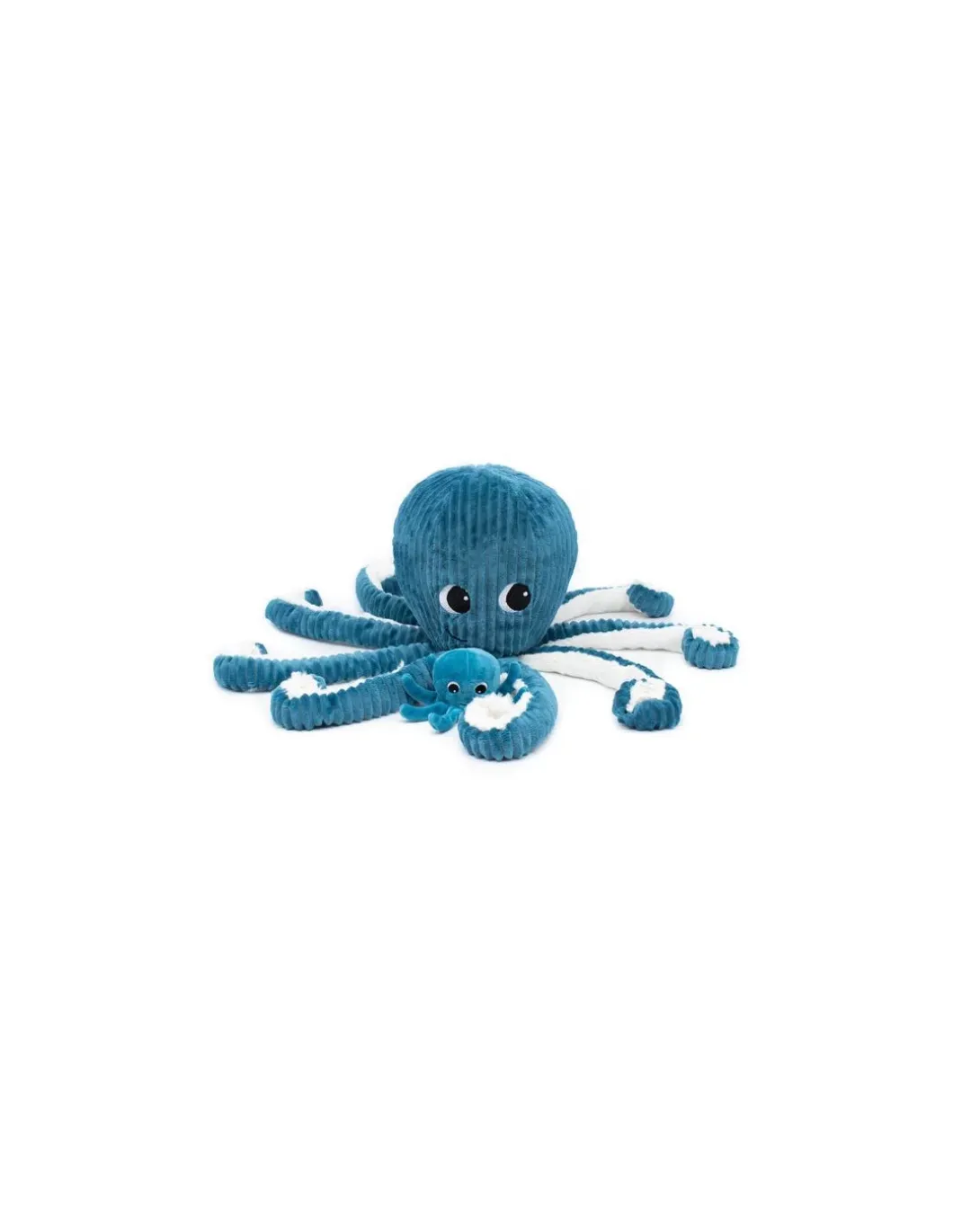 Peluche Filou la pieuvre bleu - Les Ptipotos by Déglingos