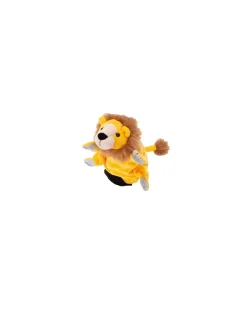 Peluche gant marionnette lion